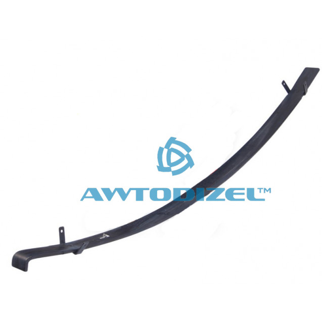 Лист №3 передней рессоры МАЗ-6430 с хомутом L-1990 мм ЧМЗ