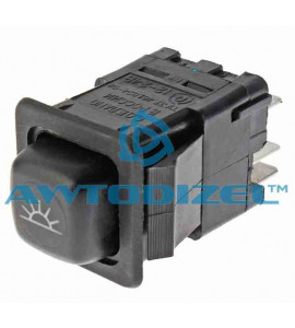 Выключатель кнопка КАМАЗ, МАЗ освещения салона АВТОАРМАТУРА