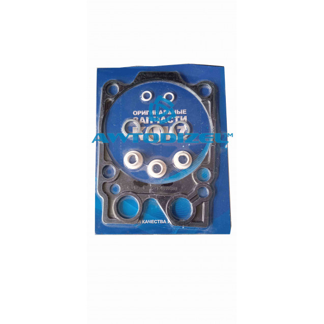 Ремкомплект головки блока КАМАЗ-7405 ЕВРО, на 1 цилиндр. (белый силикон, чёрная прокладка) 4 позиции ОАО КАМАЗ (КИТАЙ)