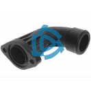 Патрубок ЯМЗ-236НЕ, БЕ, 7601, 7511 подводящий к теплообменнику от блока АВТОДИЗЕЛЬ