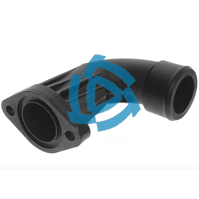 Патрубок ЯМЗ-236НЕ, БЕ, 7601, 7511 подводящий к теплообменнику от блока АВТОДИЗЕЛЬ