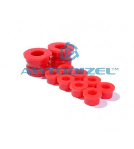 Втулка МАЗ-5440, 6430 рычага стабилизатора подвески передней комплект (10 втулок) полиуретан ПТП