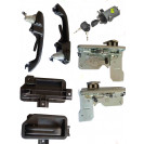 Устройство запорное МАЗ с замком зажигания и внутр. ручками (левое и правое) комплект Н/О РАДИОВОЛНА