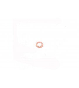 Шайба медная уплотнительная Ø-6,0х10,0х1,5, медная дренажной трубки ЯМЗ