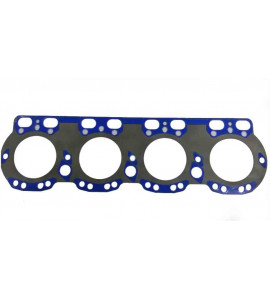 Прокладка головки блока ГБЦ ЯМЗ-7511 (металл+силикон( синий. зеленый)) КИТАЙ