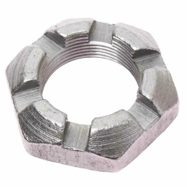 Гайка М30х1,5 проходного вала редуктора УРАЛ-4320 корончатая (АО АЗ УРАЛ)