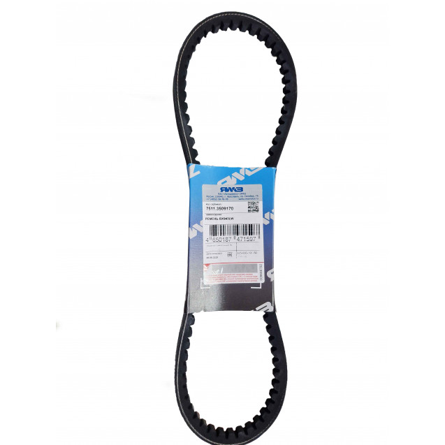 Ремень BX-943 - аналог 14х10х937 зубчатый для МАЗ-505; КрАЗ-258; ЯМЗ-236, 7511 компрессора ЯМЗ АВТОДИЗЕЛЬ