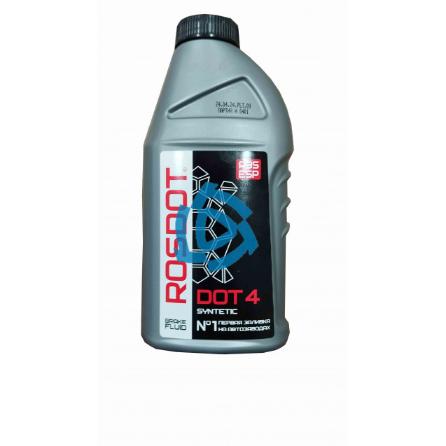 Тормозная жидкость ROSDOT 4, Россия, 455 гр.