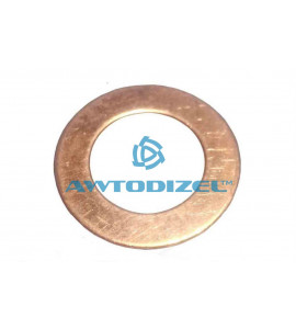 Шайба медная уплотнительная стакана форсунки ШЦ ЯМЗ (Ø-12,0х23,0х0,3 мм) "АВТОДИЗЕЛЬ"