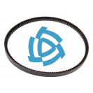 Ремень ЯМЗ насоса водяного зубчатый RUBENA ВХ 908 LW 17Х865 Li- аналог 887-14х10 зуб.