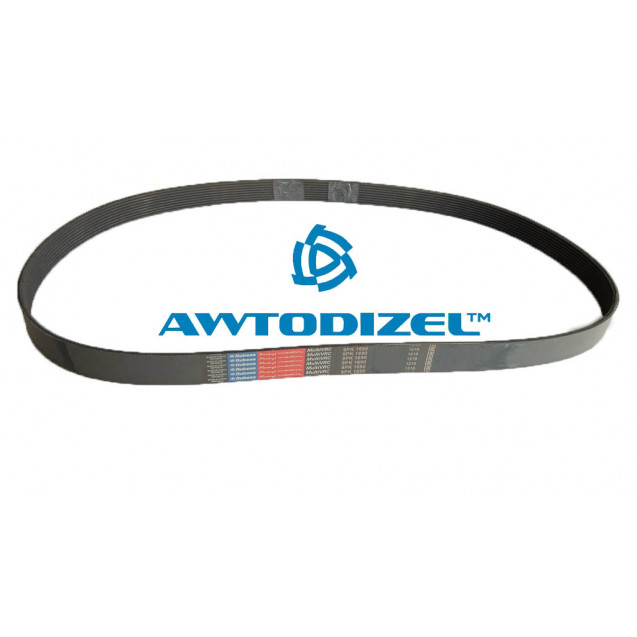 Ремень 9PK 1690 приводной поликлиновой ЯМЗ-650 RUBENA