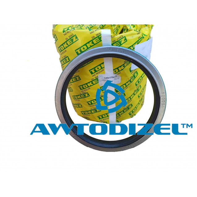 Сальник 140*170*17  задн/ступицы ,ЕВРО-2, TOKEZ
