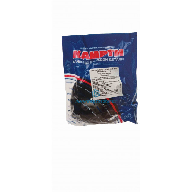 Ремкомплект  главного тормозного крана (ГТК) КАМАЗ (РТИ +пластмасса) "КАМРТИ" (13 позиций)