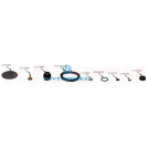 Ремкомплект делителя КПП  (РТИ + 050 клапан, 9 позиций )  "КАМРТИ"