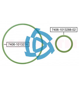 Ремкомплект теплообменника ФСИ-65 2 поз. (КАМРТИ) Строймаш