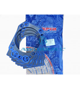 Комплект прокладки головки цилиндра, Строймаш (8 шт) стальной каркас ФСИ-65 ФСИ-70М "КАМРТИ"