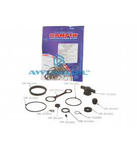 Ремкомплект РДВ (регулятор давления воздуха)  (РТИ+пластмасса, 12 поз ) "КАМРТИ "