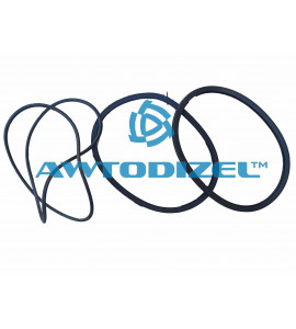 Ремкомплект маслянного фильтра (2 позиций, черный) ЕВРО КАМАЗ