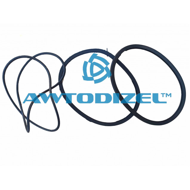 Ремкомплект маслянного фильтра (2 позиций, черный) ЕВРО КАМАЗ