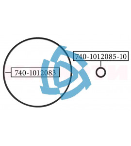 Ремкомплект маслянного фильтра КАМАЗ (2 позиций, "КАМРТИ")