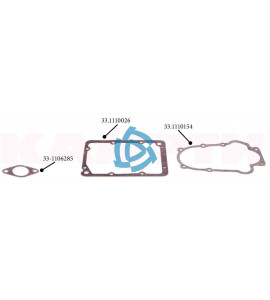 Ремкомплект паранитовых прокладок ТНВД КАМАЗ-5320, 4310 (3 поз, "КАМРТИ")