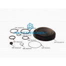 Ремкомплект КУТП-1 (кран управления тормозами прицепа) (9 позиций)  (РТИ + 127 кольцо)"КАМРТИ"