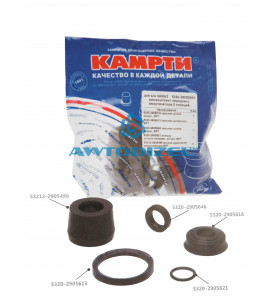 Ремкомплект переднего амортизатора КАМАЗ  (5 позиций) "КАМРТИ "