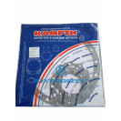 Ремкомплект прокладок заднего моста  редуктора КАМАЗ (паранит, 4 позиций) "КАМРТИ"