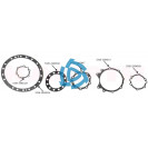 Ремкомплект прокладок среднего моста редуктора КАМАЗ (паранит, 6 позиций) "КАМРТИ"