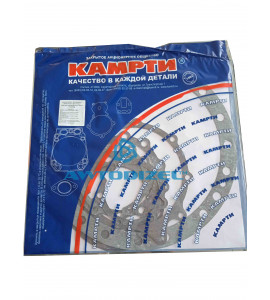 Ремкомплект прокладок среднего моста редуктора КАМАЗ (паранит, 6 позиций) "КАМРТИ"