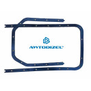 Прокладка поддона КАМАЗ 740.10, УРАЛ, ЗИЛ-133 ГЯ резинопробка БРТ