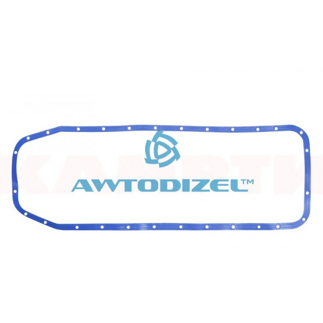 Прокладка поддона для а/м КАМАЗ (синий силикон)