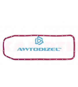 Прокладка поддона для а/м КАМАЗ (красный силикон)