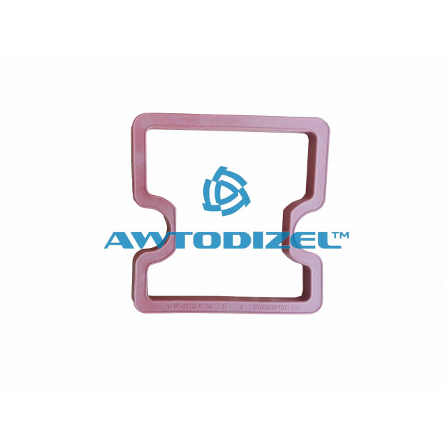 Прокладка клапанной крышки КАМАЗ ЕВРО-2 (красный сил.)