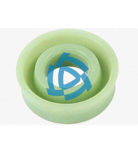 Манжета ПГУ 13,4*28 КАМАЗ (зелёный ФСИ65) Строймаш