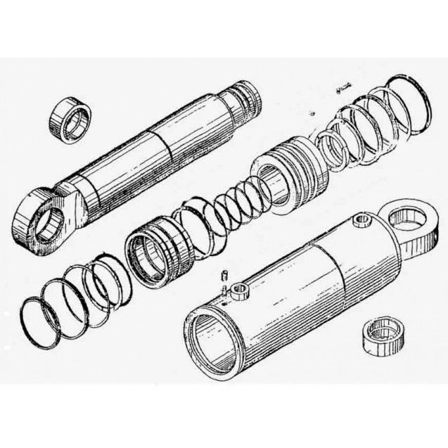 Ремонт цилиндра гидравлического (разной сложности)