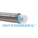 Шланг тефлоновый в металлической оплетке (гладкий внутри) Ø-12 мм (1/2) SAE 100 R14