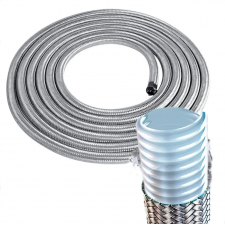 Тефлоновые шланги гофрированные внутри