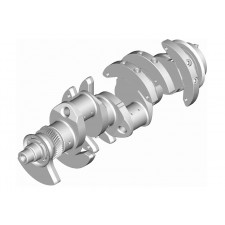 Вал коленчатый и маховик