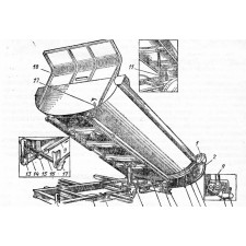 Устройство подъёма и опрокидывания платформы