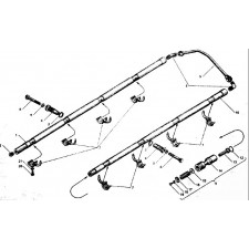 Система охлаждения поршней маслом