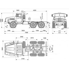 Кабина, оперение и платформа